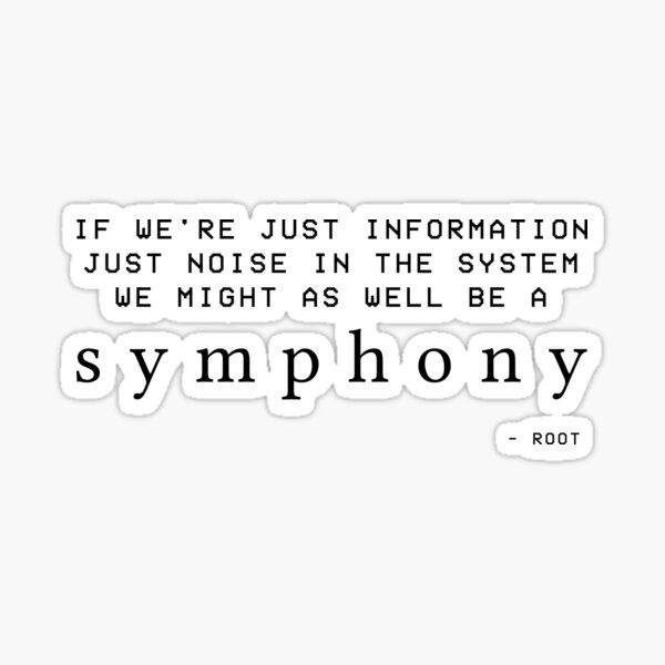 Item preview, We Might As Well Be A Symphony designed and sold by anatomyautumnal.