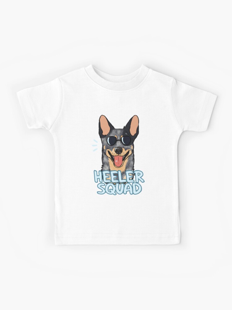 Cartoon Blue Heeler Pup Kids Cup