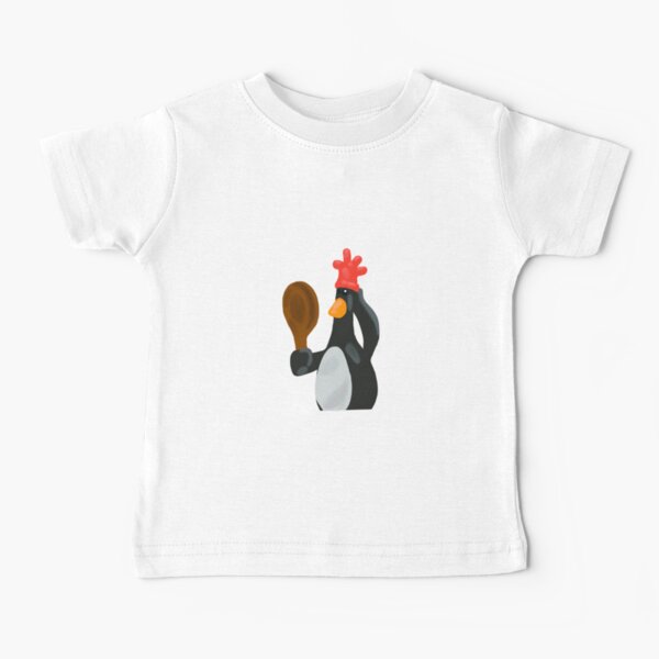 Penguin Wallace and Gromit Feathers McGraw Baby T-Shirt