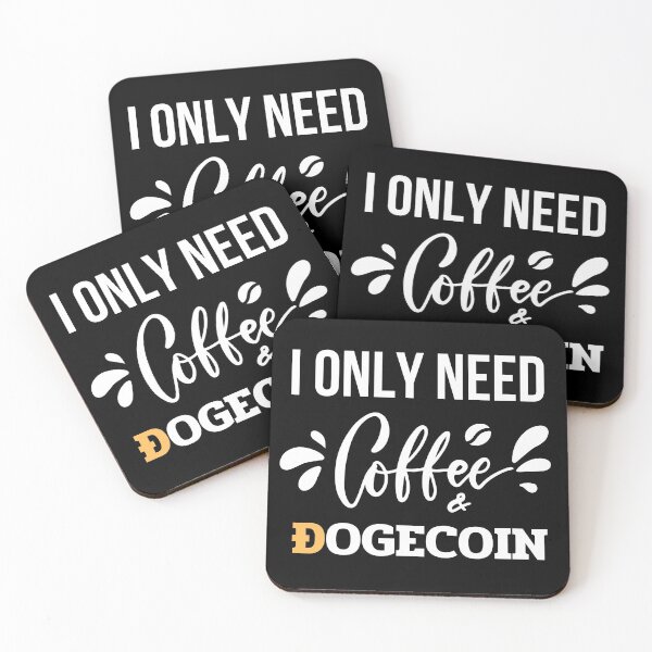Item preview, coffee and dogecoin designed and sold by ReichBourne.