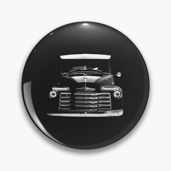 Artikelvorschau, 1951 Chevy 3100 Pick up Truck Vorderansicht Silhouette entworfen und verkauft von SimoneCassin.
