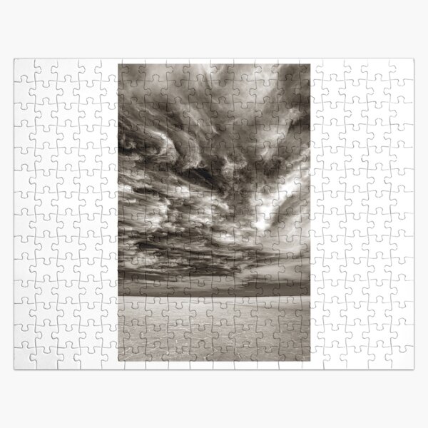 Uyuni salt flats skyscape, Bolivia Jigsaw Puzzle