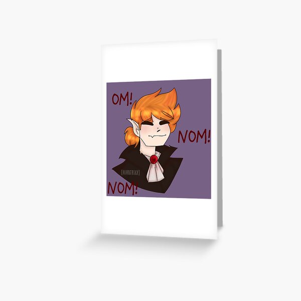 Eddsworld] Vampire Matt- Om Nom Om iPad Case & Skin for Sale by Miantrixx