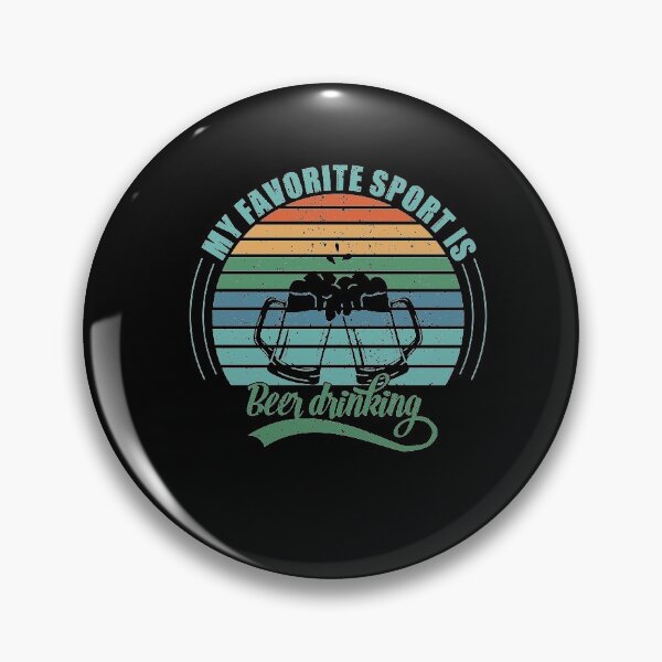 Item preview, My Favorite Sport Is Beer Drinking designed and sold by RedQuality.