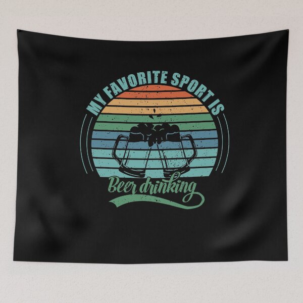 Item preview, My Favorite Sport Is Beer Drinking designed and sold by RedQuality.