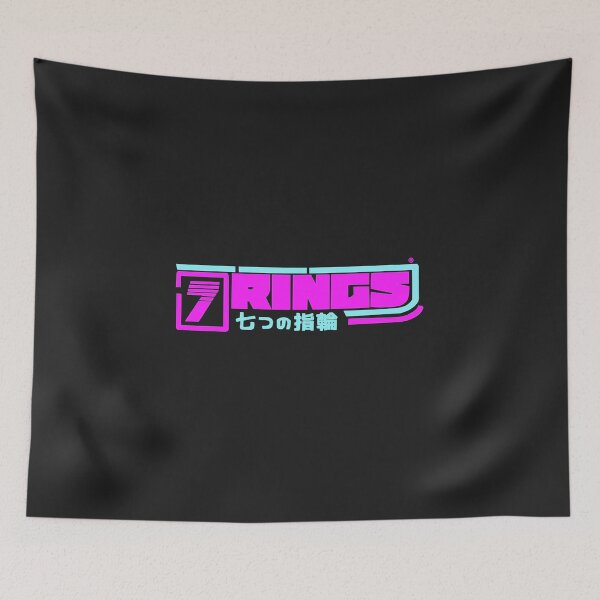 Item preview, A.ria.na g.Ran.de 7 Rings Pink Logo designed and sold by SimoneCassin.