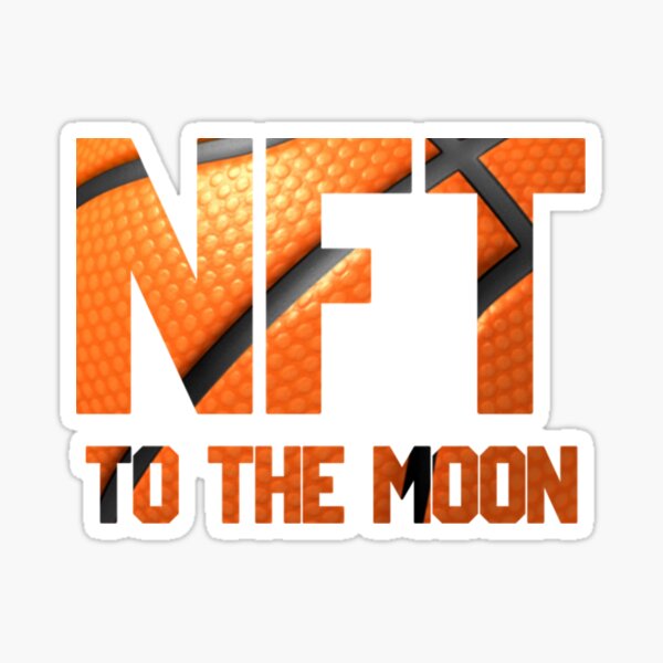 NFT to the moon Sticker