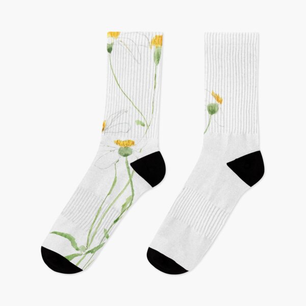 Item preview, hand painted white black jack flowers 2 designed and sold by ColorandColor.