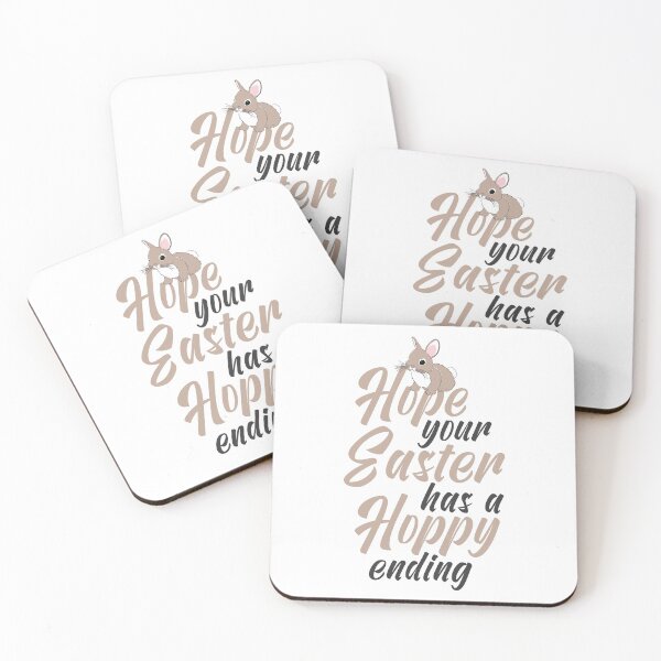 Item preview, Hope your Easter has a hoppy ending designed and sold by Sticker Up.