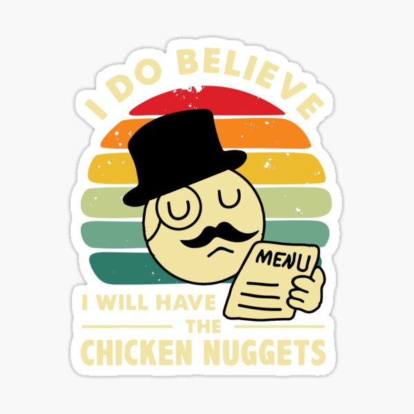 Aperçu de l'œuvre Je crois que j'aurai les pépites de poulet créée et vendue par Urlan.