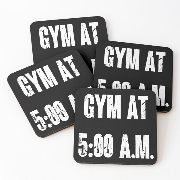Item preview, Gym at five in the morning designed and sold by yayor.