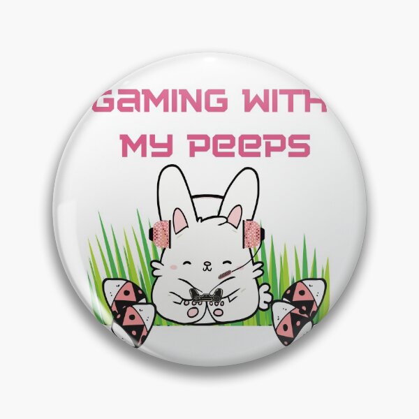 Artikelvorschau, Gaming With My Peeps, lustiges Chillin mit My Peeps Boys Men Osterhase entworfen und verkauft von GulQari.