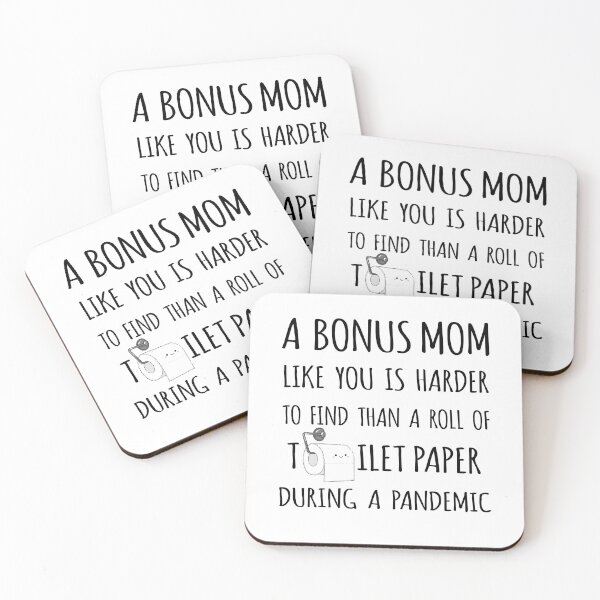 Item preview, A Bonus Mom Like You is Harder to Find than a Roll of Toilet Paper During a Pandemic designed and sold by niftyhub.