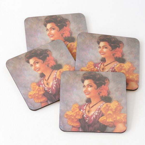 Item preview, chica flamenca pinup designed and sold by edleon.