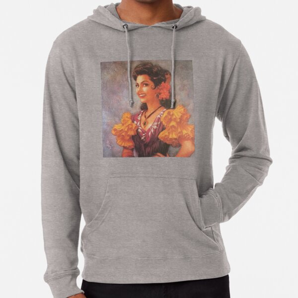 pinup flamenco girl Lightweight Hoodie