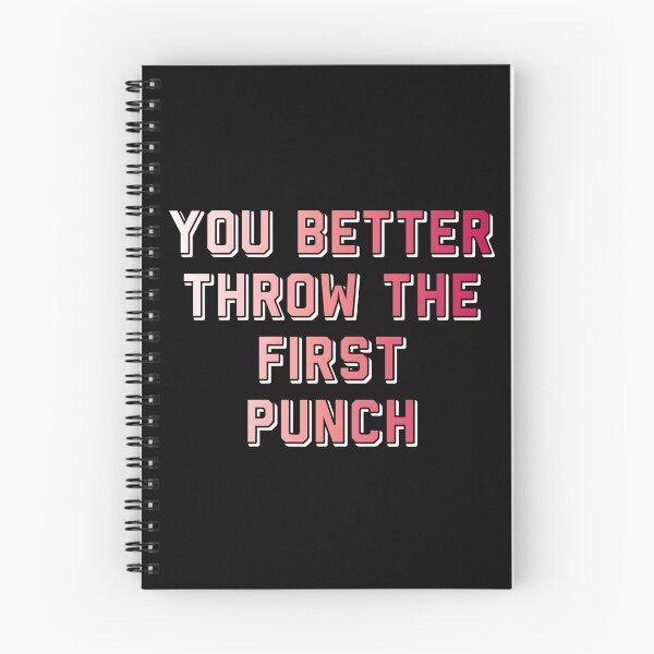 Item preview, You Better Throw the First Punch designed and sold by clearlywitches.