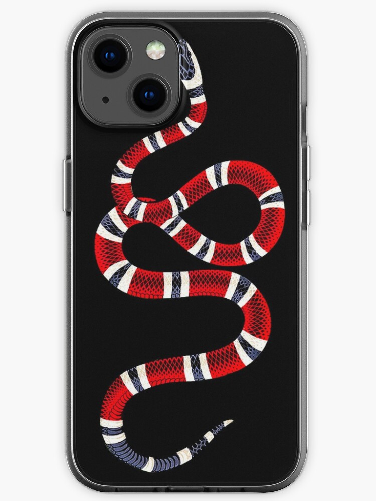 Snake Red Iphone Case For Sale By Masmamah Redbubble