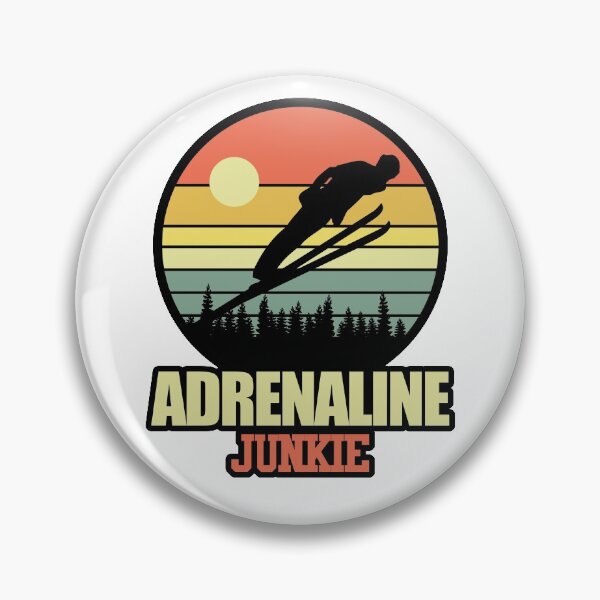 Item preview, Ski Jumping | Adrenaline Junkie designed and sold by GravitiTees.