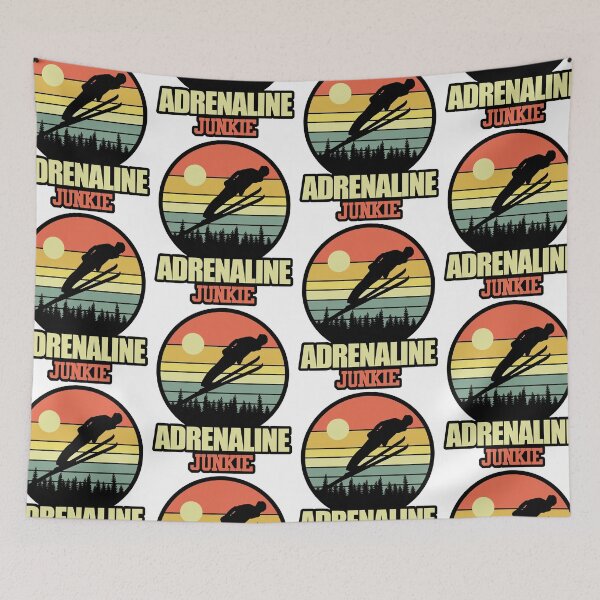Item preview, Ski Jumping | Adrenaline Junkie designed and sold by GravitiTees.
