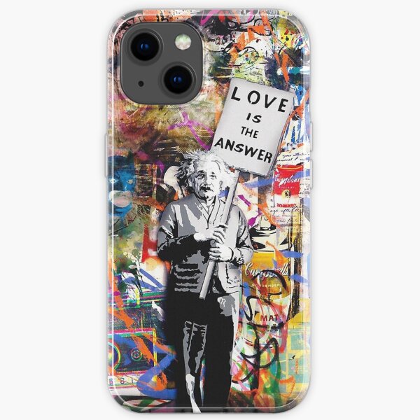 Einstein Love est la réponse Coque souple iPhone