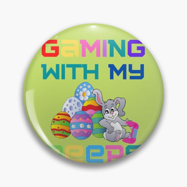 Artikelvorschau, Gaming With My Peeps, lustiges Chillin mit My Peeps Boys Men Osterhase entworfen und verkauft von GulQari.