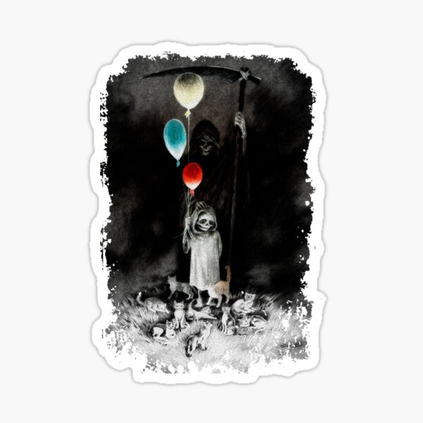 Belaya and Cats Sticker