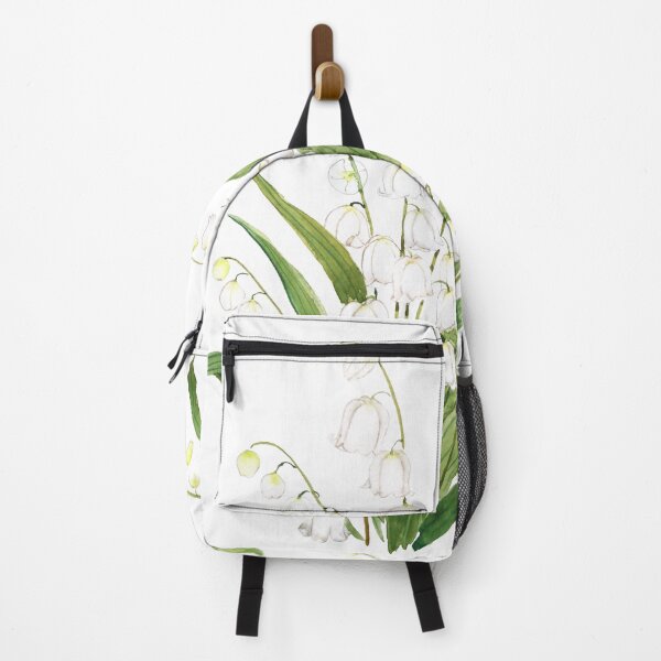 Item preview, hand painted white lily of valley watercolor  designed and sold by SelenePaintings .