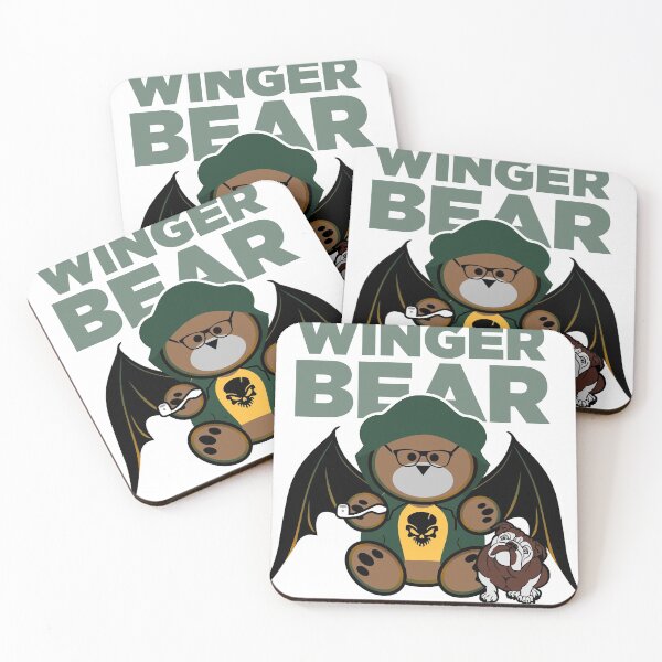 Item preview, Winger Bear Johnny Sin & Ro designed and sold by Brokens-Bears.