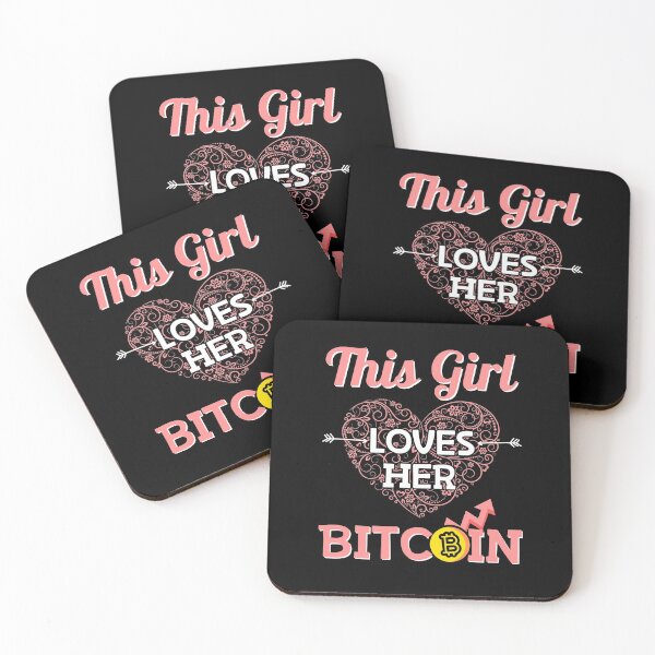 Item preview, This Girl Loves Her Bitcoin designed and sold by ReichBourne.