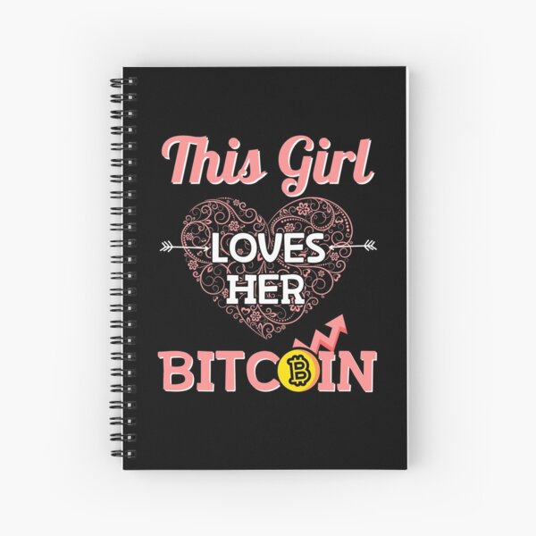 Item preview, This Girl Loves Her Bitcoin designed and sold by ReichBourne.