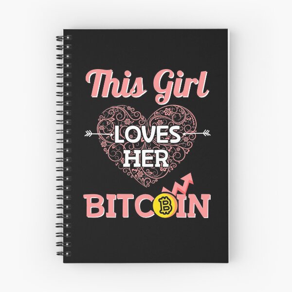Item preview, This Girl Loves Her Bitcoin designed and sold by ReichBourne.