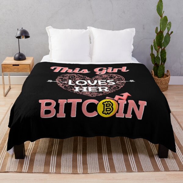 Item preview, This Girl Loves Her Bitcoin designed and sold by ReichBourne.