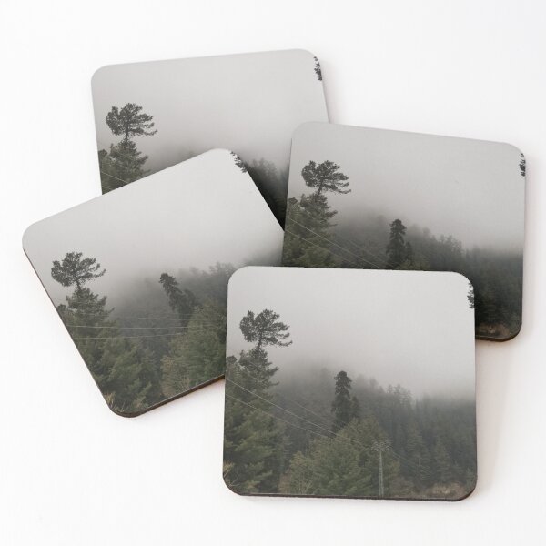 Item preview, Fog and trees designed and sold by Hooria-awan.
