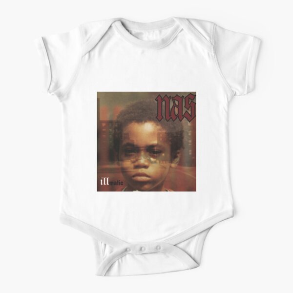 Nas - Illmatic Album Cover Art Short Sleeve Baby One-Piece