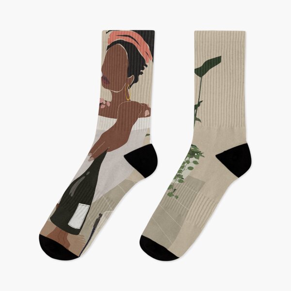 Item preview, Black women in the bath tub designed and sold by SurfolioPrints.