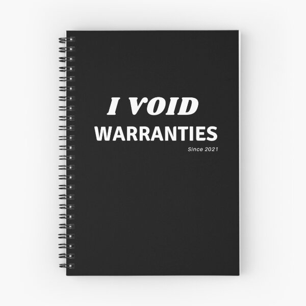 Item preview, I Void Warranties Funny Quote Since Year 2021 designed and sold by Primrose22.