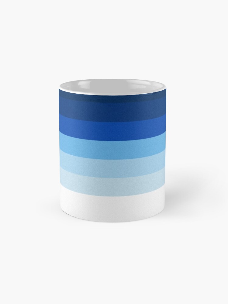 Alternate view of Blue Lines Mug