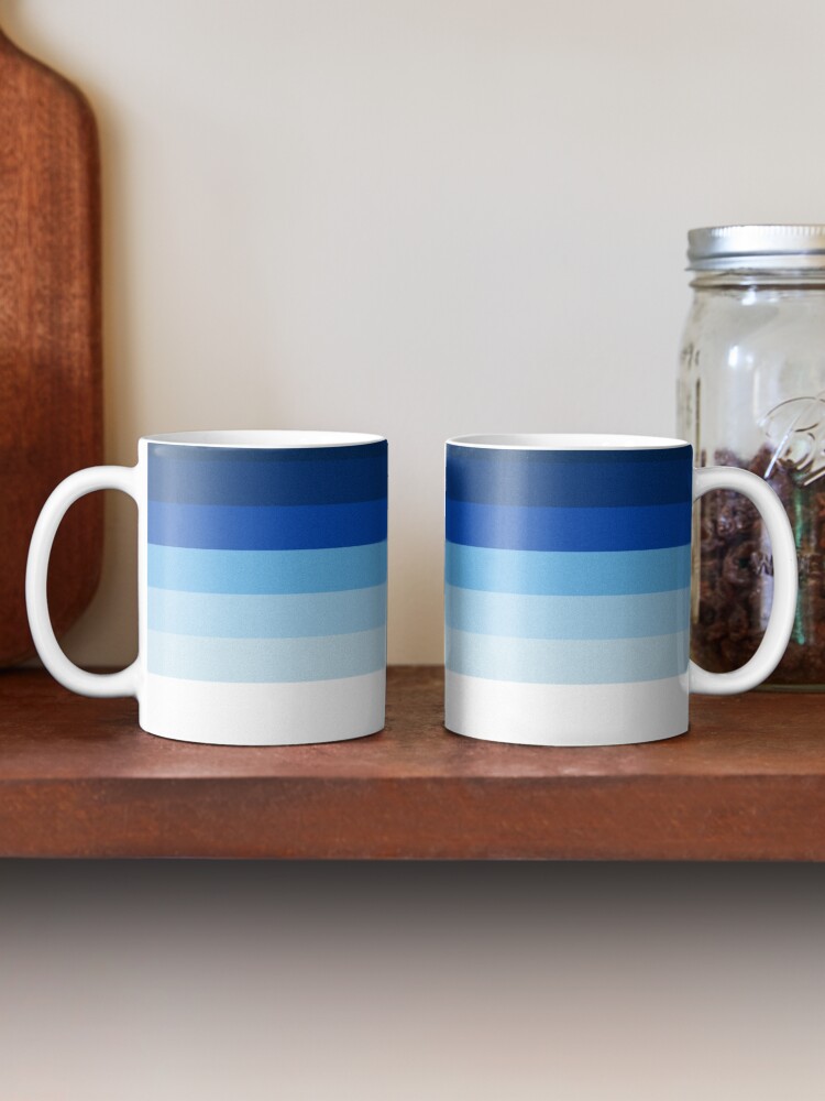 Alternate view of Blue Lines Mug