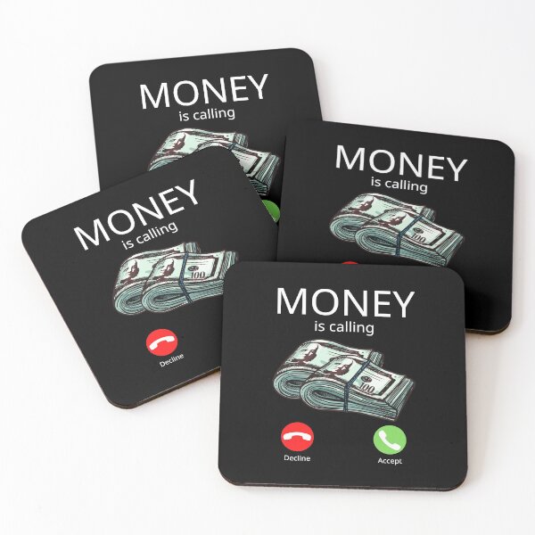 Item preview, Money Is Calling Cash Funny Business Hustler designed and sold by ohmier.