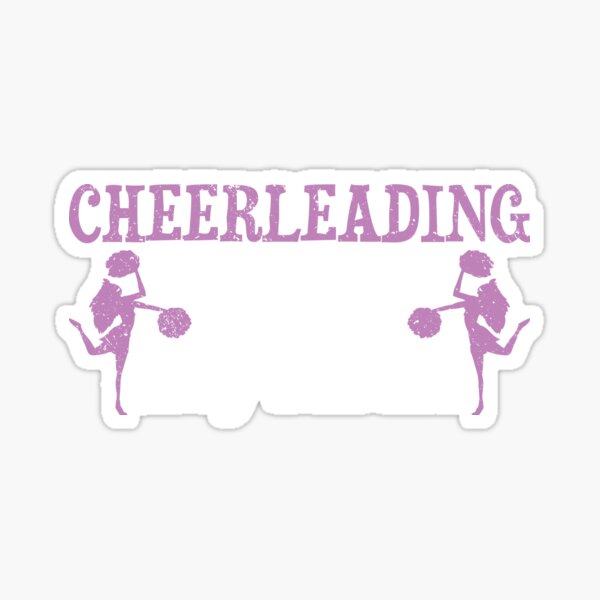 "Cheerleading Sport Harder Cheerleader Gymnastics" Sticker for Sale by