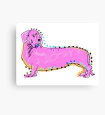 Always Keep Your Doxie Around You Canvas Print