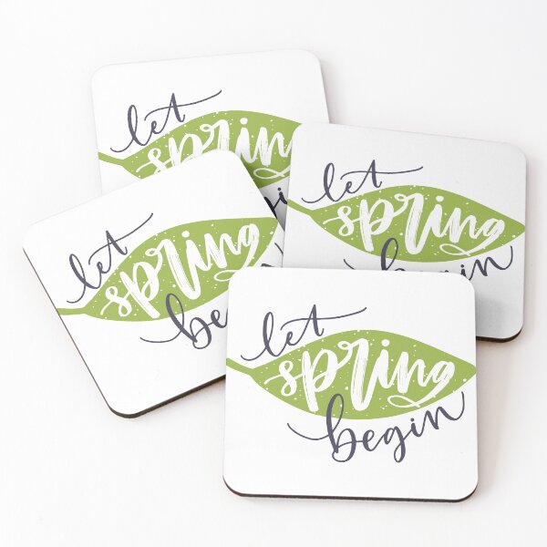Item preview, Let Spring begin Phrase spring is here designed and sold by Queengood.