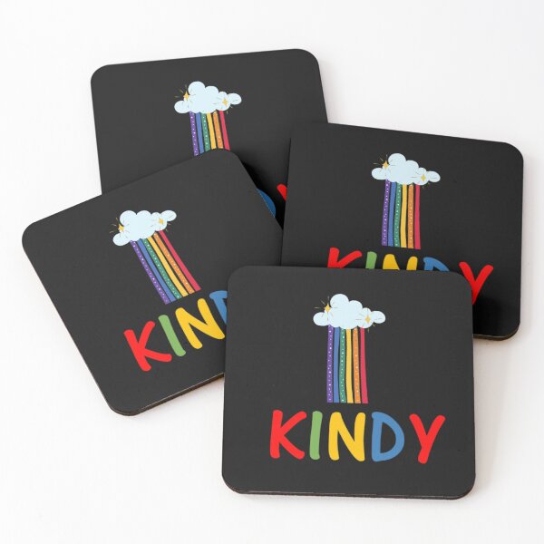 Item preview, Kindy. rainbow pouring rain designed and sold by thekidsprint.
