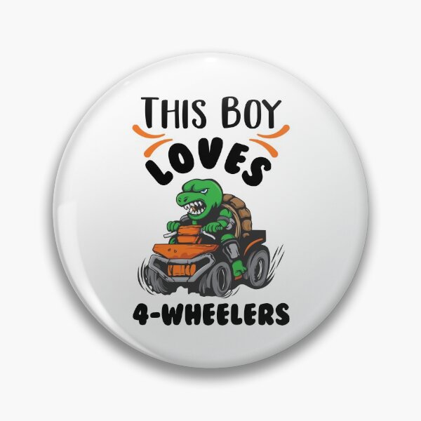 Artikelvorschau, Dieser Junge liebt 4-Wheelers Funny Dirt Bike Off Roading Sprüche entworfen und verkauft von Scratches Tees.