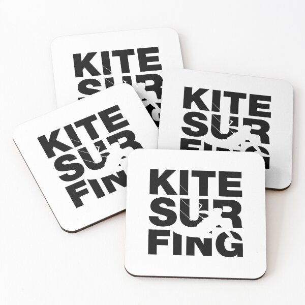 Item preview, Kitesurfing Surfboard Man Typography for Sport and Beach Lover designed and sold by Scratches Tees.