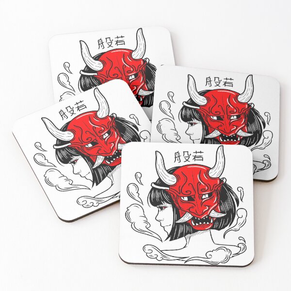 Item preview, Hannya Oni Japan Girl designed and sold by Victoria Hagata.
