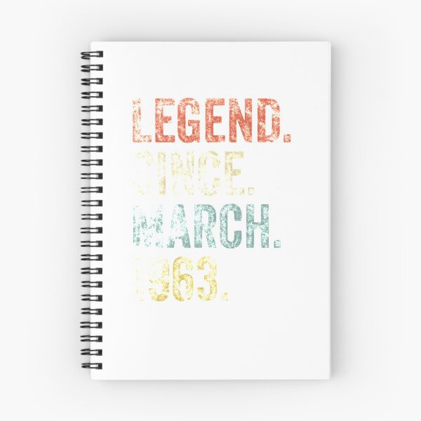 Item preview, Legend Since March 1963 Birthday Vintage 58 Year Old designed and sold by laonieam8aman5.