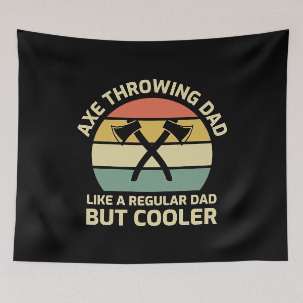 Item preview, Vintage Retro Axe Throwing Thrower Hatchet Lumberjack Funny designed and sold by CuteDesigns1.
