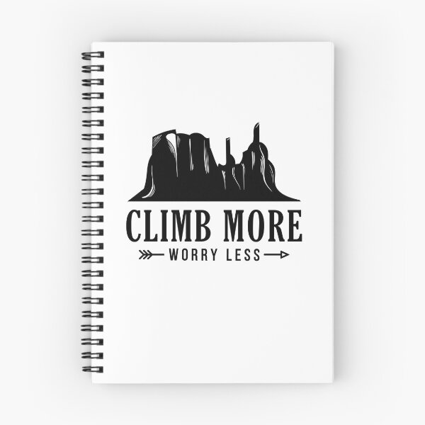Item preview, Climb More Worry Less Funny Canyoning Lover Saying designed and sold by Scratches Tees.