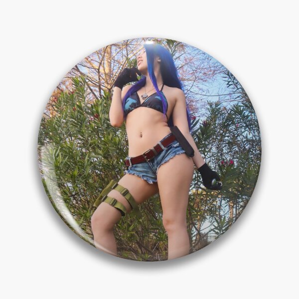 Item preview, Hikaru: Dragon Ball Bulma Cosplay Photographic Print designed and sold by luckyx101.
